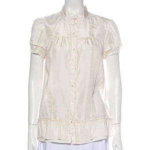 DIANE VON FURSTENBERG BLOUSE NWOT